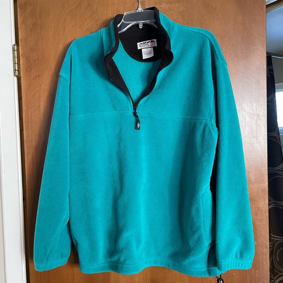 Alpine trek 3/4 zip polar fleece sz L - Picture 3 of 3
